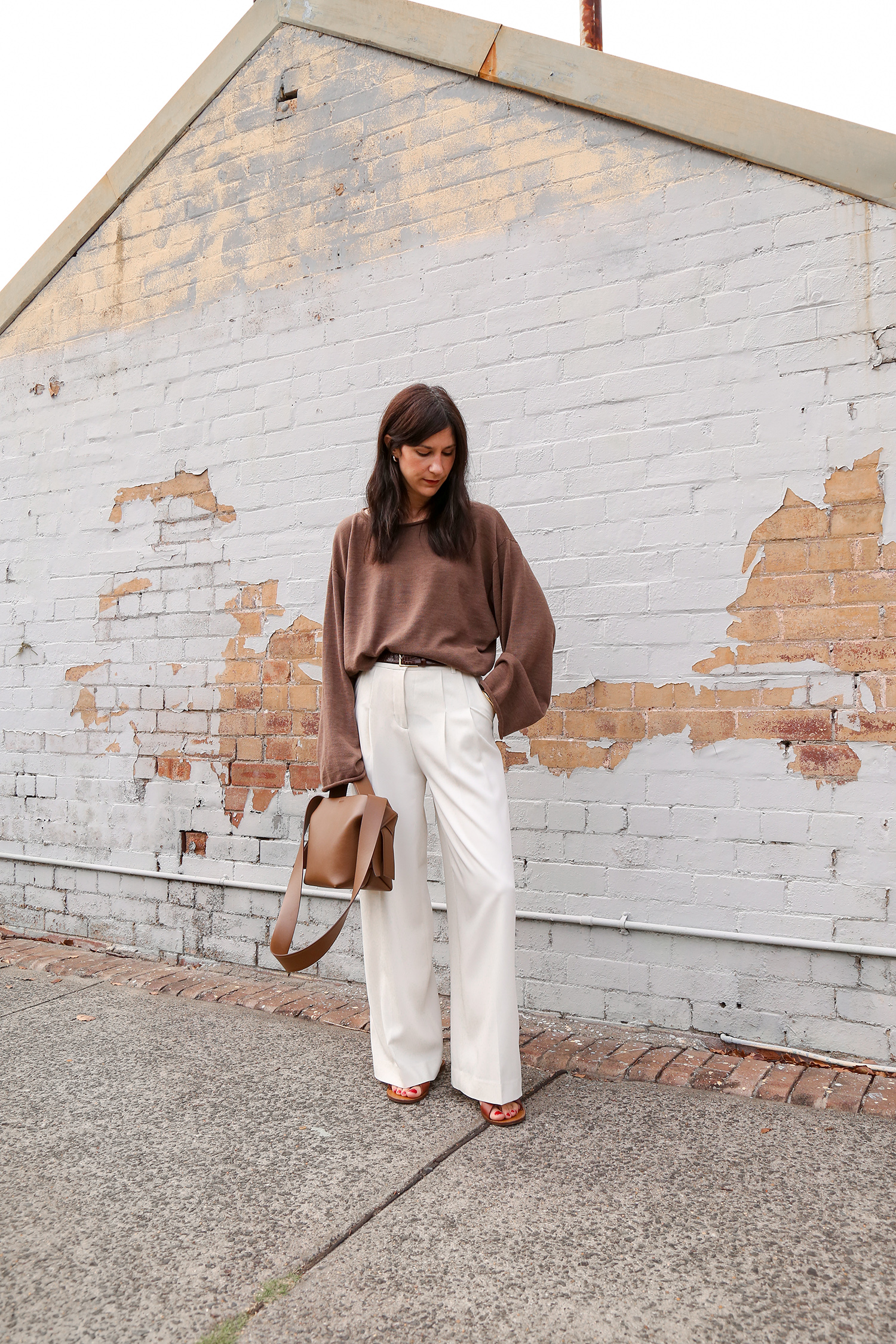 Quiet luxury minimalist outfit idea