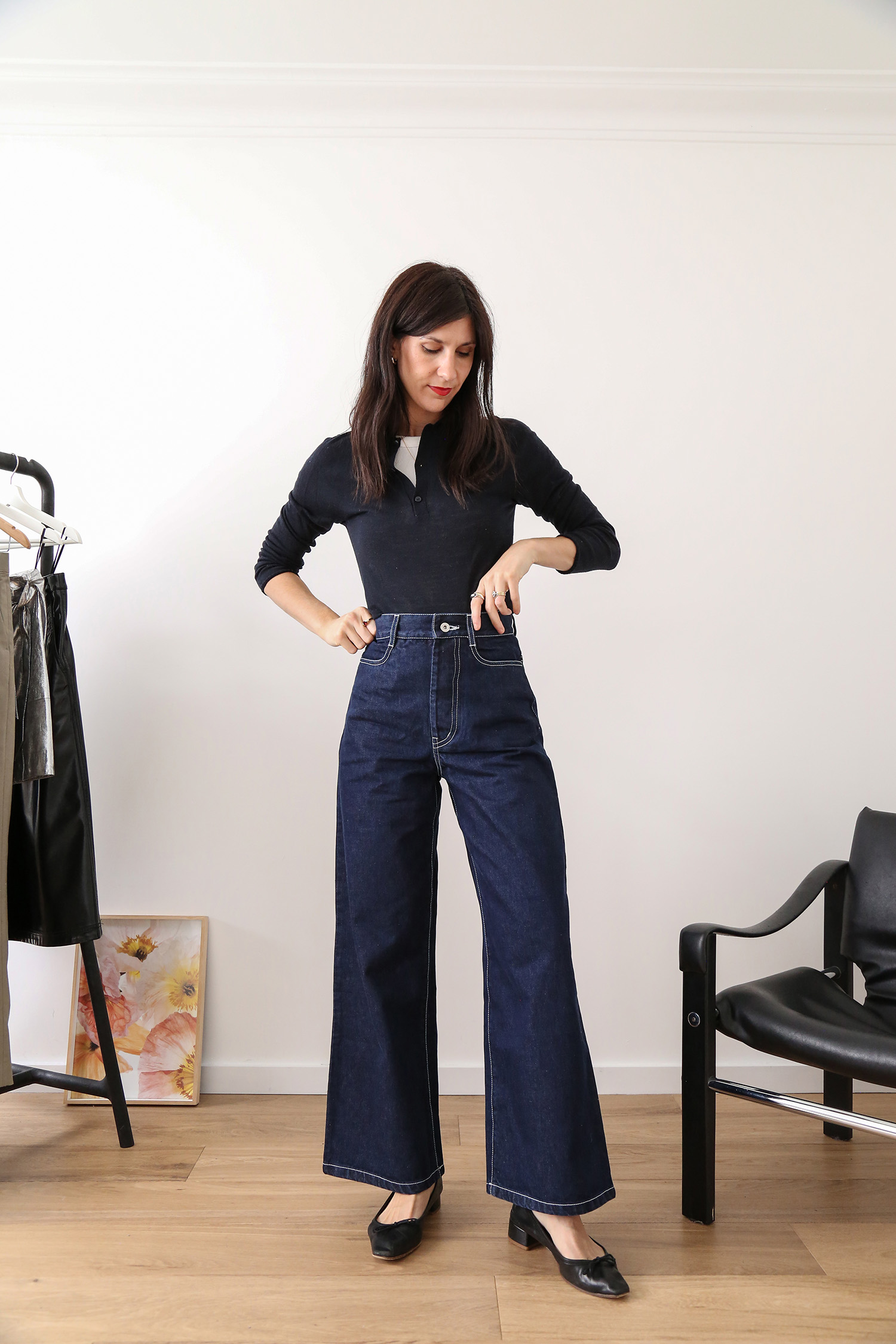 How to style a long sleeve knit polo
